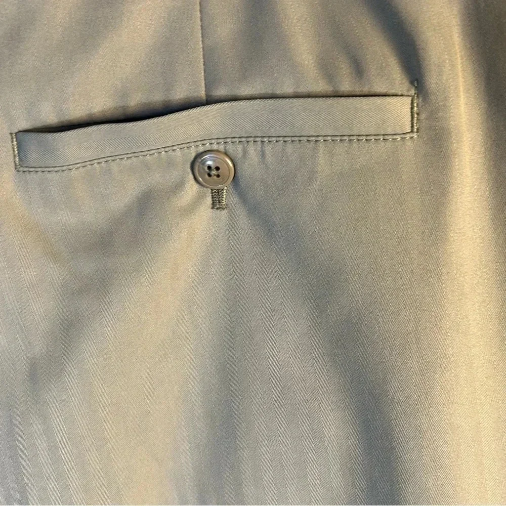 Island Republic Mens Size 42 Dark Tan Khaki Cargo Shorts Pockets Fly Front
